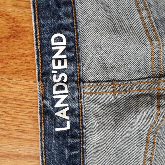 LANDS END Jeans 38 x30 Relaxed Fit - Picture 2 of 5